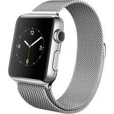 Apple Watch 42mm Smartwatch Stainless Steel Case Pearl Woven